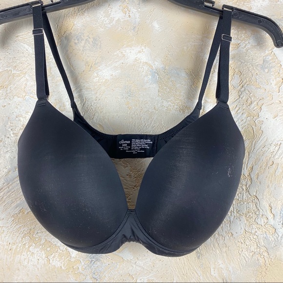 Soma Other - Soma Memorable Wireless 0317 Solid Black Bra 47